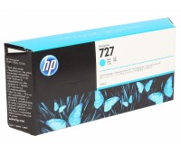 Картридж голубой HP 727 / F9J76A  повышенной емкости для HP DesignJet T920 / T930 / T1500 / T1530 / T2500 / T2530 (300МЛ.) оригинальный